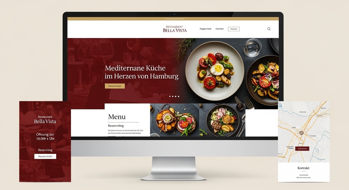 Website Beispiel Restaurant